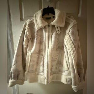 G by Giuliana Cream Teddy Jacket